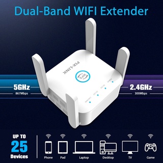 Extensor Wi-Fi 2.4g 5g Wifi Repetidor Sem Fio 1200mbps Wi-Fi Pk Mi Repiter (1)