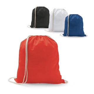 Sacochila saco tipo mochila em Algodão Colorido 100% (1)