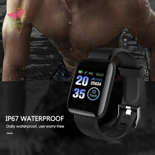 Smartwatch 116 Plus Tela Colorida À Prova D 'Água Com Monitor De Frequência Cardíaca / Pressão Arterial (6)
