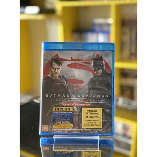 Blu-ray Batman vs. Superman (Duplo) - Lacrado