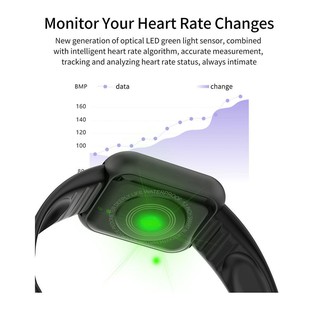 Smartwatch Y68/D20 à Prova d’Água/Bluetooth/USB/Monitor Cardíaco/Pulseira inteligente/Relógio Inteligente (8)