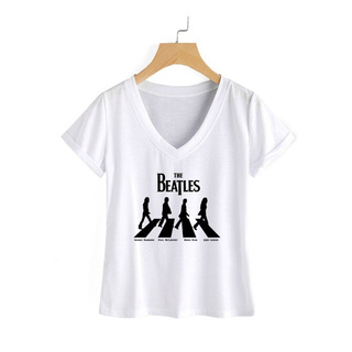 Camiseta Babylook T-shirt The Beatles - Tumblr Banda Rock