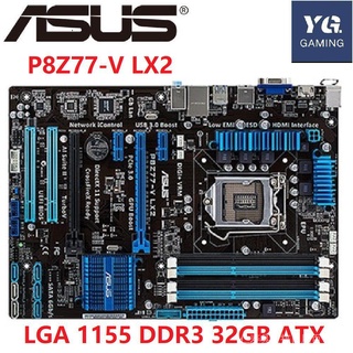 Pronta Entrega ★ Placa Mãe Original Para Asus P8Z77-V LX2 DDR3 LGA 1155 Gb i3 i5 i7 CPU Desktop Z77 UhhL 8TYt
