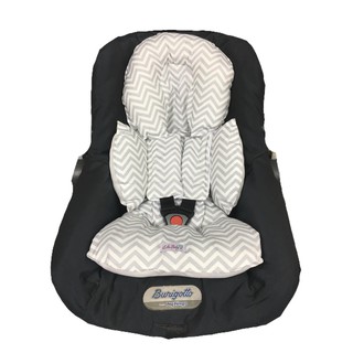 Almofada ajuste para aparelho bebê conforto, cadeirinha e carrinhos com protetor para cinto (4)