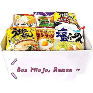 Box Miojo ou Ramen com 5 pacote