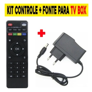 FONTE+ CONTROLE PARA TV BOX 4K MX9 MXQ 5G Super Pro ORIGINAL