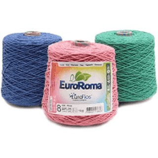 Barbante EuroRoma Color 8 Fios 1kg