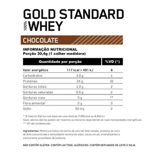 Whey Protein 100% Whey Gold Standard 907GR - Optimum Nutrition (5)
