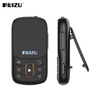MP3 Player RUIZU X68 Sport Com Clipe Bluetooth Perda De Música 16GB