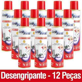 Desengripante Spray Lubrificante Óleo Microóleo Anticorrosivo 300ml - Caixa C/ 12unidades