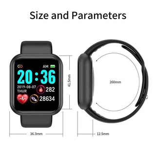 Y68 Loja Abre Original Smartwatch Relógio Inteligente Para Android/ios (8)