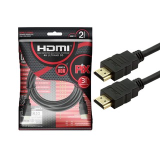 Cabo HDMI 2.0 4K UltraHD Gold HDR 3D 19 Pinos 2 Metros
