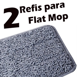 Refil Para Flat Mop Com 2 Unidades - 123 Útil (3)