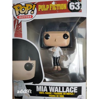 Funko Pop 63 Pulp Fiction Mia Wallace Brinquedos para bonecos de vinil