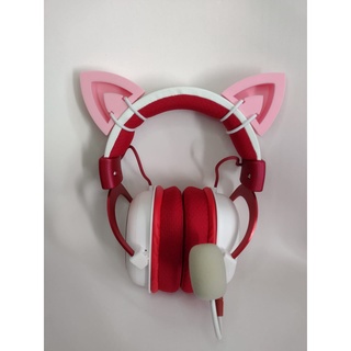 Orelhas de gato rosa para headset Gamer Kitty ears