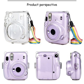 Protective Clear Case For Instax Mini 11 Instant Camera Cover Drop ResistantCase (6)