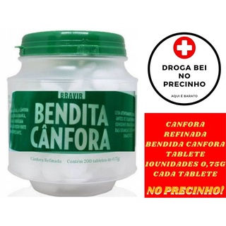 CANFORA REFINADA BENDITA TABLETE 10UNIDADES 0,75G CADA TABLETE