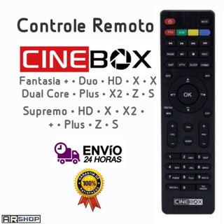 Controle Remoto Cinebox (todos os modelos)