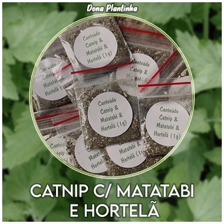 Catnip, Matatabi & Hortelã (1g)