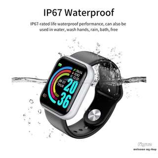 Relógio Smartwatch D20 Relógio Digital Masculino Y68/D20/GM20/fitpro Smart Watch Y68 À Prova D \'Água Com Rastreador De Frequência Cardíaca Para Ios / Android
