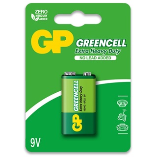 01 Pilha Bateria 9v Comum Zinco Gp GREENCELL 01 Cartela