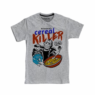 Camiseta Cereal Killer Jason Voorhes Sexta Feira 13 Freddy Krueger Serial Killer Filmes de Terror Halloween