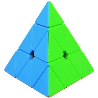 Pyraminx Stickerless, Speed Cube 3x3 Cubo Mágico Triângulo Pirâmide Enigma Brinquedos De Viagem Da Torção Para O Presente