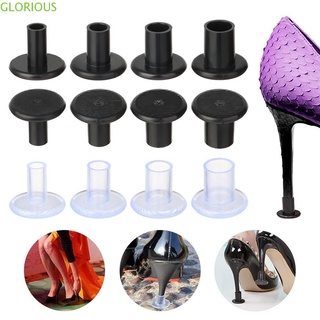 GLORIOUS 1 pair Shoes Accessories New Non-slip Round Shape Silencer Heel Protector Antislip High Heeler/Multicolor