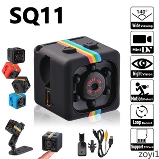 Mini Câmera Escondida SQ11 720P / Câmera Espiã DV DVR com Visão Noturna IV para Carro zoyi1