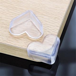 Furniture Table Corner Protector Desk Corner Pad Baby Table Safety Soft Bumper Bar Heart-shaped Protective Cover Safety Products【bluesky1990】 (2)