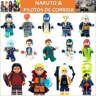 Mini Boneco Colecionável Compatível Com Lego - Naruto & Pilotos