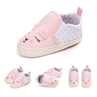 babyshow Sapato com Sola Macia e Desenho Infantil/Feminino para Primeiros Passos do Bebê / Sapatos de Berço (7)