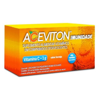 Aceviton Imunidade Vitamina C - 10 comprimidos Efervescentes