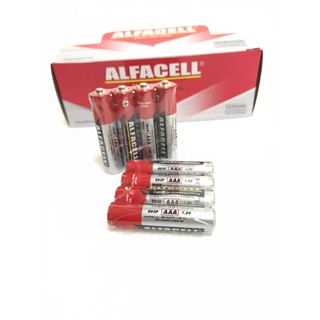 Pilha palito AAA Alfacell pacote com 4 pilhas