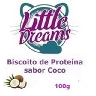 Biscoito de Proteína Vegetal sabor Coco para Roedores e Coelhos Little Dreams