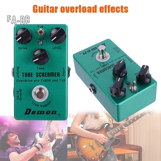 Vintage Tube Screamer Guitar Effect Pedal Handmade Effects Portable Accessories