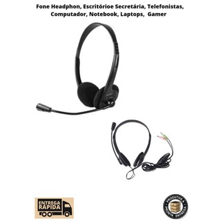 Fone Headset Gamer Microfone Computador Pc P2 Lançamento Barato E Pronta Entrega