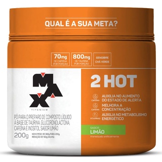 2Hot Max titanium 200g - Elimina gordura e liquido retio