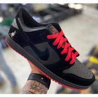 Tenis Nike Dunk Low SB Black Red Pro Premium Skate envio imediato!!!