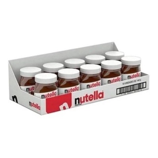 Kit 10 Pote de Nutella Creme de Avelã com Cacau 140g Pote Ferrero Original Promoção