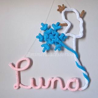 Porta Maternidade Tricotin Luna + Frozen