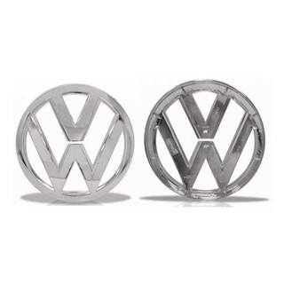 Emblema dianteiro Grade Gol G6 G7 Saveiro Voyage GVI GVII 2012 até 2018 Simbolo Volkswagen Polo 2012 em diante / Fox 2015 em diante