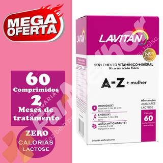 Lavitan A-Z Mulher 60 Cápsulas Promoção