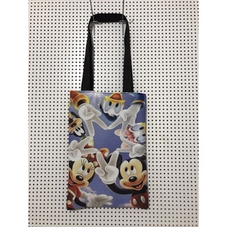 bolsa sacola dupla face turma Disney ecobag bolsa de ombro estampada desenho animado