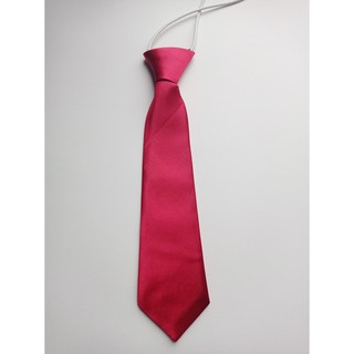 Gravata Infantil Vermelho Bordô 28 centímetro de comprimento