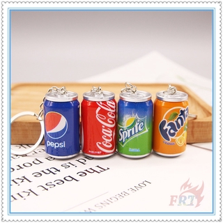 ✪ Latas De Emulação : Coca Cola/Pepsi/Fanta/Sprite 1pç Pendentes De Liga Para Bolsa/Chaveiros/Acessórios Presentes