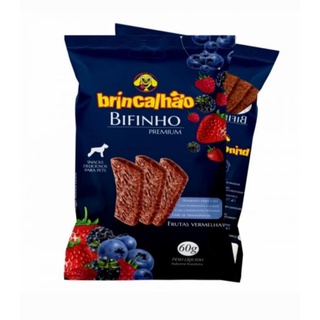 Bifinhos Premium para Cachorro Frutas Vermelhas 60gr