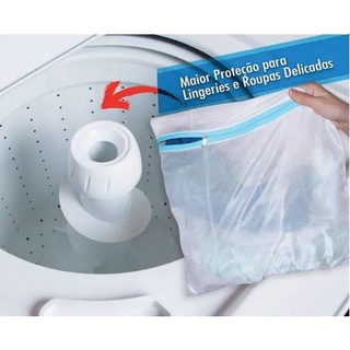 Saco Protetor Pra Lavar Roupas Íntimas Ou Delicadas (2)