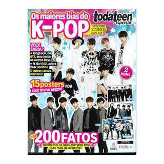 Revista - Todateen Especial Ano 21 Nº 70 os Maiores Bias do K - Pop