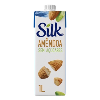 Bebida Vegetal Silk Amêndoa Sem Açúcar 1L